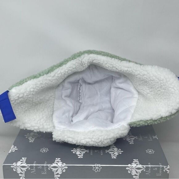 Swiss Tech Pastel Green Purple Fleece Trapper Hat NWT - Picture 4 of 9